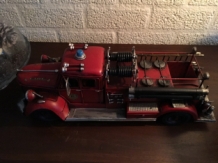 Fire engine, handmade from metal, super beautiful!!